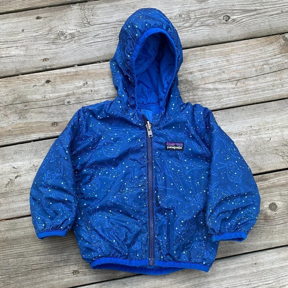 Vintage Reversible Patagonia Jacket Blue